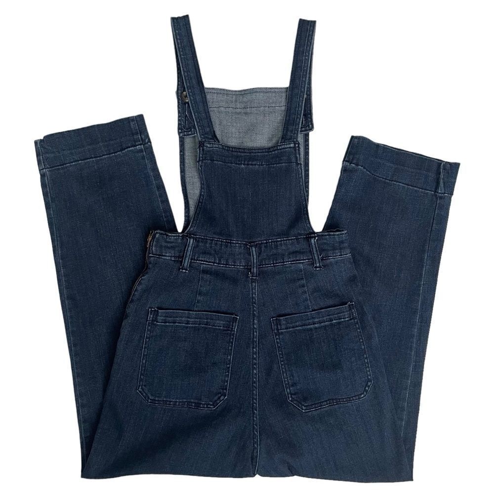 Universal Thread Button Strap Denim Overalls Raw … - image 6